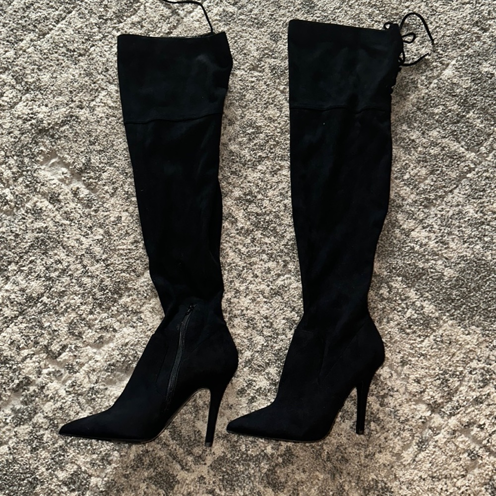 Aldo Suede Thigh Boots